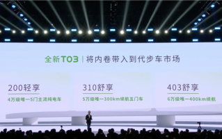6万级唯一400km续航！全新零跑T03上市：4.99-6.99万元 ！