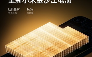 小米17 Pro系列搭载L形封装异形叠片电池技术：支持100W澎湃秒充 !