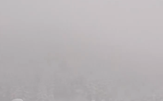 石家庄驼梁云顶下雪了 ！守峰人：觉得特别美丽特别震撼，瑞雪兆丰年 ！