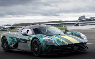 V8+三电机！阿斯顿·马丁首款混动超跑曝光：全球限量999台 ！