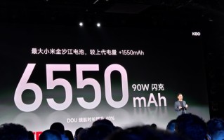 比Pro版本更大、续航暴增40%！REDMI K80搭载6550mAh最大小米金沙江电池 ！