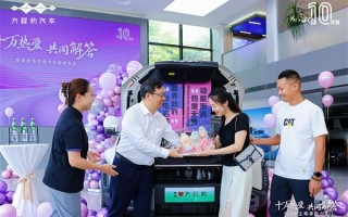 王传福亲自为90后夫妻交付方程豹钛3 还送了拉布布 ！