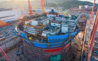 亚洲首艘圆筒型“海上油气加工厂”主体建造完工：储油量达6万吨 !