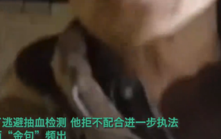 男子醉驾被查拒抽血:我的血很金贵，这个东西不能浪费 ！