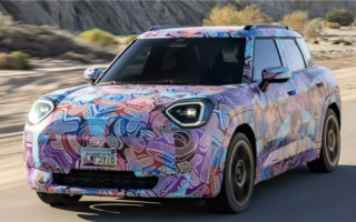 品牌首款纯电SUV！MINI Aceman最新官方谍照发布：4月24日全球首秀 !