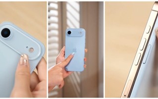 iPhone 17 Air天蓝色机模上手：辨识度拉满 !