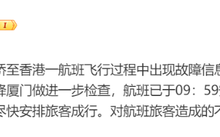 东航一航班报故障信息 机舱剧烈抖动：已备降厦门 ！