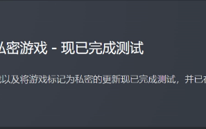 Steam私密游戏功能正式上线！指定游戏仅自己可见 !