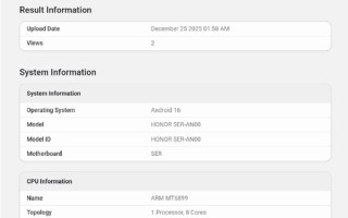 荣耀Power 2跑分出炉：搭载天玑8500 Elite！配10080mAh超大电池 !