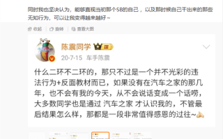 陈震：当初我就是个“鬼火少年” 时刻警醒自己永不再犯 ！