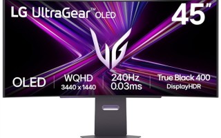 LG GX9 OLED曲面电竞显示器发布：800R曲率、240Hz高刷 !