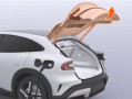 YU7用家充桩充电 充电枪被锁住怎么办 小米汽车：可用应急解锁拉线 !