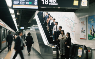 北京地铁扶梯新增黄色脚印标识：不再提倡“左行右立” 平衡站立更安全 ！