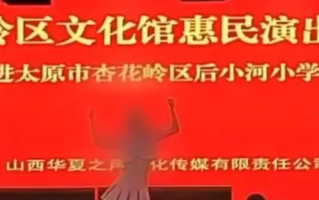 小学惠民演出中3女子因穿着少遭质疑：台下坐的都是小孩，合适吗？