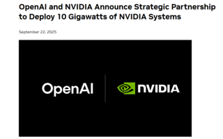 拟向OpenAI投资1000亿美元！英伟达大涨近4% 总市值逼近4.5万亿美元 !
