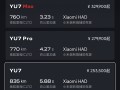 小米汽车App显示YU7订车需等一年 雷军：全力以赴抓紧生产 争取早日交付 ！