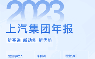 上汽集团发布2023年财报：卖车超500万辆 净赚141亿元 ！
