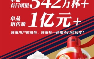 瑞幸咖啡Q3净收入72亿 酱香拿铁刷新瑞幸单品纪录 ！