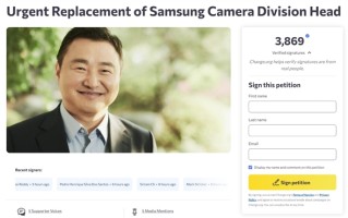三星Galaxy影像规格停滞甚至开倒车！网友请愿要负责人下台 !