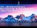 连续8个月销量“破3”！小鹏汽车半年销量已超去年全年 ！
