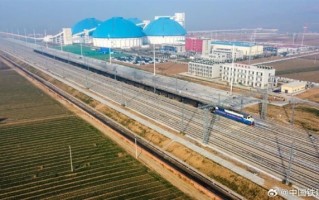 可接卸万吨列车！兖矿泰安港公铁水联运物流园开园 !