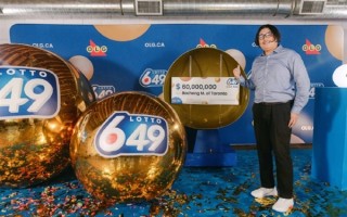 不带头套出镜！26岁华裔小伙买彩票中约3亿元大奖：接到通知电话一度以为是电诈 !