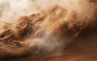 俄罗斯一地沙尘暴能见度为0：司机行车途中只能绕路 ！