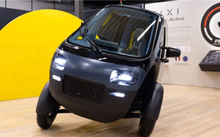 目标车速120km/h！法国推出脚蹬电动三轮车：能上高速 !