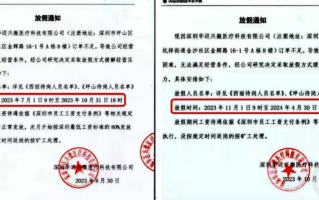 深圳一公司给员工放假10个月 ！工作人员表示：属实，没人提离职，公司也没钱赔 ！