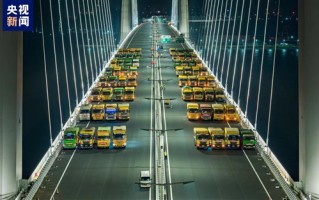 国内首个高速水下互通立交！“海底长城”深中通道开始桥梁荷载试验 !