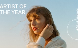 霉霉Taylor Swift获苹果年度艺人：65首歌曲进入全球前百排行榜 ！