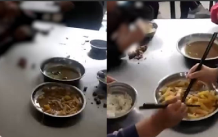 黑龙江一小学食堂6名学生吃2盘菜！校长：吃完可无限续餐，20多种菜轮换做 ！