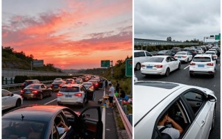 杭州出发开了14个小时才到合肥 网友：到处都在堵堵堵 !