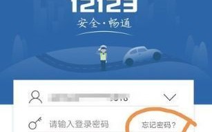 交管12123初始密码是多少a123456还是A123456