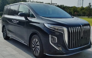 对标腾势D9！红旗HQ9 PHEV细节曝光：定位中大型MPV ！
