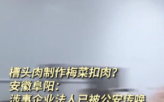  315晚会曝光食品安全问题：监管现场查封2万余盒梅菜扣肉 ！