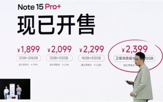 加量不加价 REDMI Note 15 Pro+发布：1899元起 !