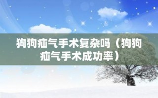 狗狗疝气手术多少钱（狗狗疝气治疗方法与注意事项）