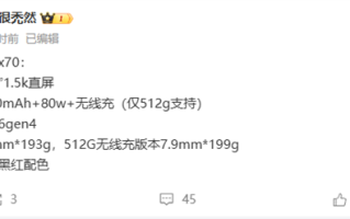 又一千元续航神机！荣耀X70核心规格曝光：8300mAh巨无霸电池 史上最大 ！
