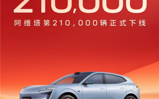 长安+华为+宁德时代发力!阿维塔21万辆整车下线 连续7月销量破万 ! 长安+华为+宁德时代发力!阿维塔21万辆整车下线 连续7月销量破万 !