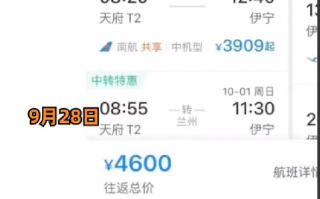 国庆假门还没出就亏了3500元：“买机票就像玩股票” ！