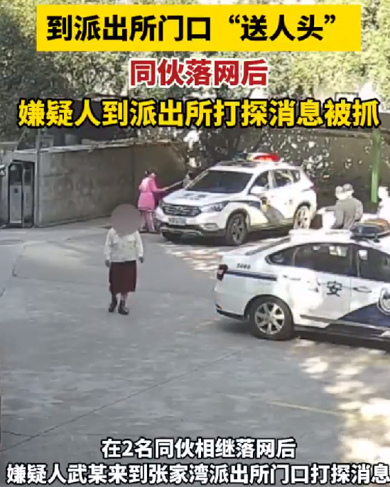 女子到派出所打探落网同伙消息被抓：自以为警察不认得她 ！-第1张图片